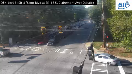 SR 8/Scott Blvd at Clairmont Ave live camera view