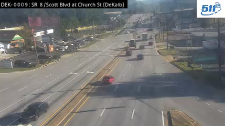 SR 8/Scott Blvd at Church St live camera view