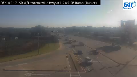 SR 8/Lawrenceville Hwy at I-285 SB Ramp live camera view