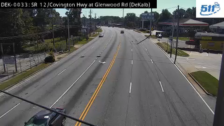 SR 12/Covington Hwy at Glenwood Rd live camera view