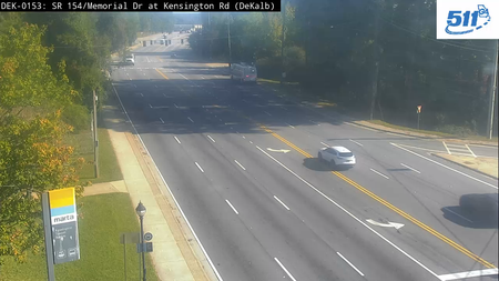 SR 154/Memorial Dr at Kensington Rd live camera view