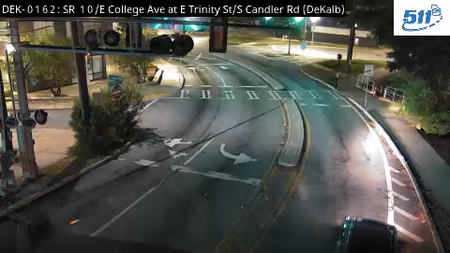 SR 10/E College Ave at E Trinity Pl/Candler live camera view