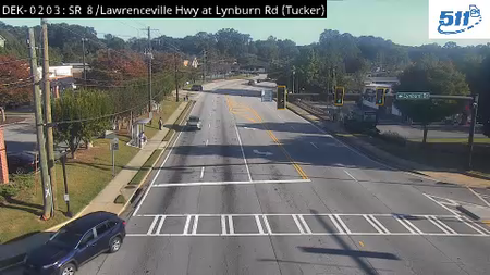 SR 8/Lawrenceville Hwy at Lynburn Dr live camera view