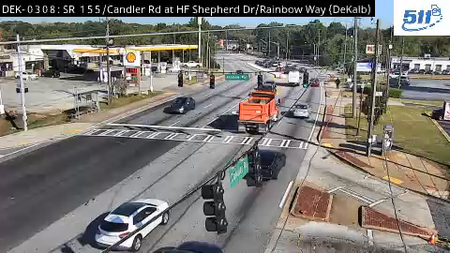 SR 155/Candler Rd at HF Shepherd/Rainbow Way live camera view