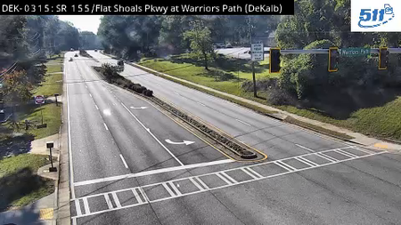 SR 155/Flat Shoals Pkwy at Warriors Path live camera view