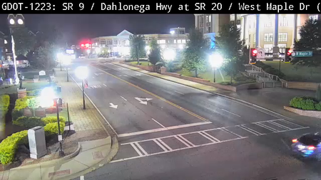 SR 9/Dahlonega Hwy at SR 20/West Maple Dr live camera view