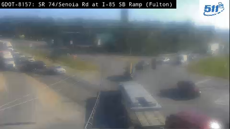 SR 74 Senoia Rd at I-85 SB Ramp live camera view