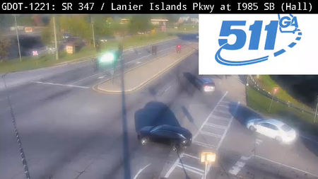 SR 347/ Lanier Is Pkwy at I-985 SB live camera view