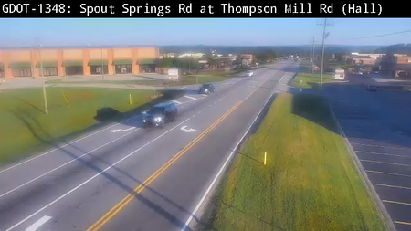 Spout Springs Rd at Thompson Mill Rd live camera view
