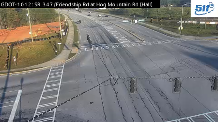 SR 347/Friendship Rd at Hog Mountain Rd live camera view