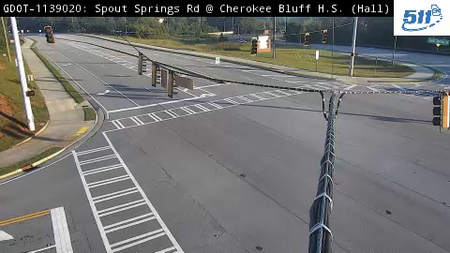Spout Springs Rd at Cherokee Bluff HS live camera view