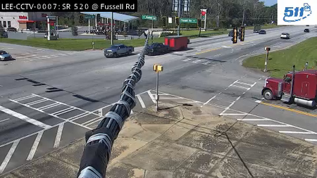 SR 520 at Fussell Rd live camera view