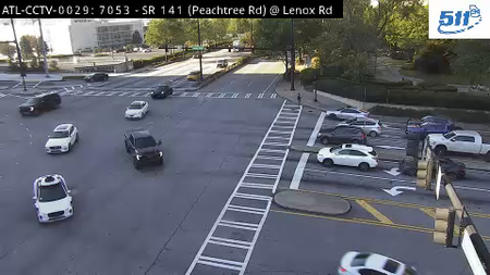 SR 141/Peachtree Rd at Lenox Rd/SR 141 Conn live camera view