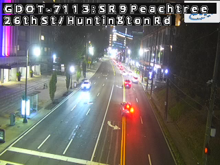 SR 9/Peachtree St at 26th St live camera view