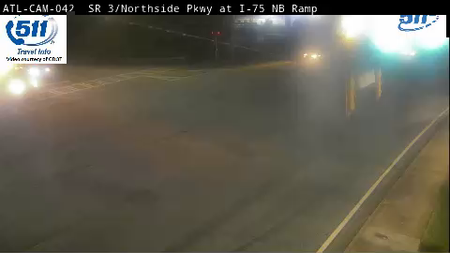 SR 3/Northside Pkwy at I-75 NB Ramp live camera view