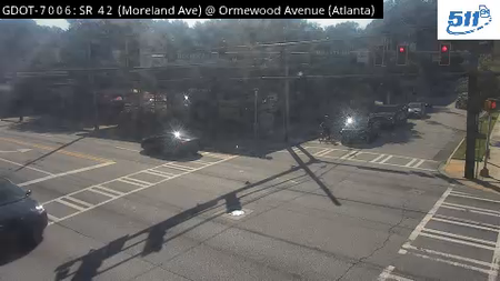 SR 42/Moreland Ave at Ormewood Ave live camera view
