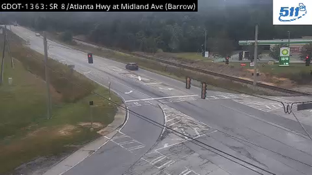 SR 8/Atlanta Hwy at Midland Ave live camera view