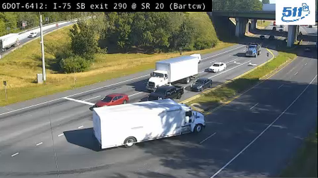 SR 20 at I-75 SB (EXIT 290) live camera view
