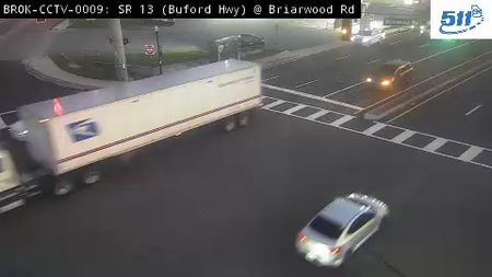 SR 13/Buford Hwy at Briarwood Rd live camera view