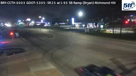 SR 25 at I-95 NB Ramp live camera view