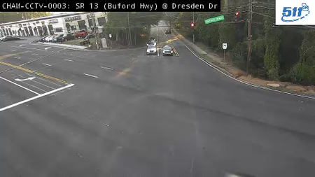 SR 13 / Buford Hwy at Dresden Dr live camera view