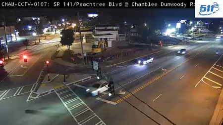 SR 141/PIB at Chamblee-Dunwoody Rd live camera view