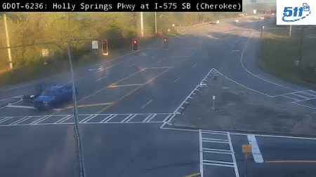 Holly Springs Pkwy at I-575 SB live camera view