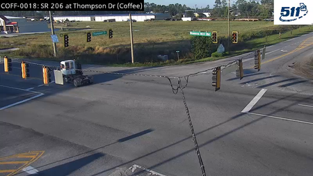 SR 206 at Thompson Dr live camera view