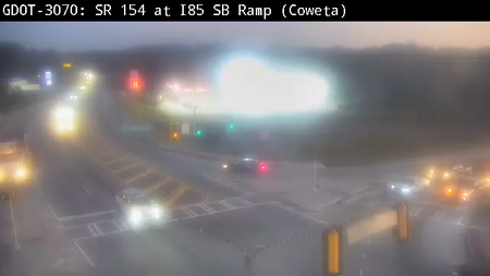 SR 154 at I-85 SB ENT live camera view
