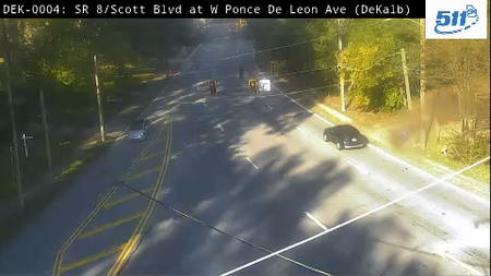 SR 8/Scott Blvd at W Ponce De Leon Ave live camera view