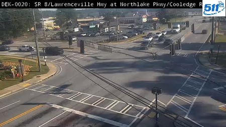 SR 8/Lville Hwy at Northlake Pkwy/Cooledge Rd live camera view