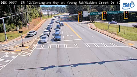 SR 12/Covington Hwy at Young Rd/Hidden Creek live camera view