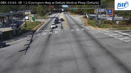 SR 12/Covington Hwy at Dekalb Medical Pkwy live camera view