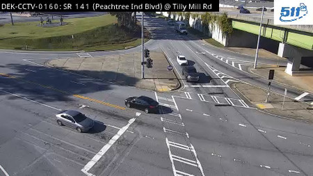 SR 141/PIB at Tilly Mill Rd live camera view