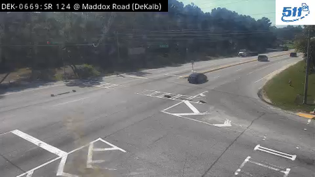 SR 124 at Maddox Rd live camera view