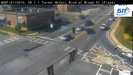 SR 1/Turner McCall Blvd at BRd St live camera view