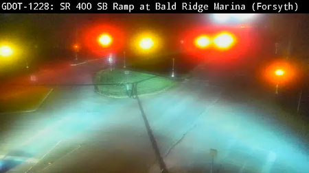 SR 400 SB Ramp at Bald Ridge Marina live camera view