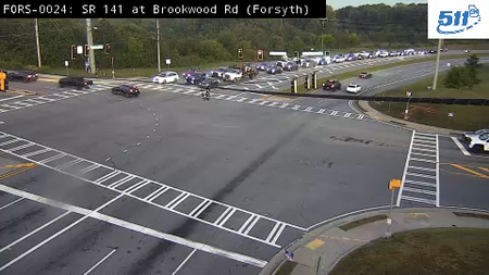 SR 141 at Brookwood Rd live camera view