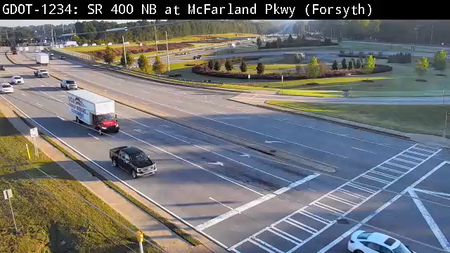 SR 400 NB at McFarland Pkwy live camera view