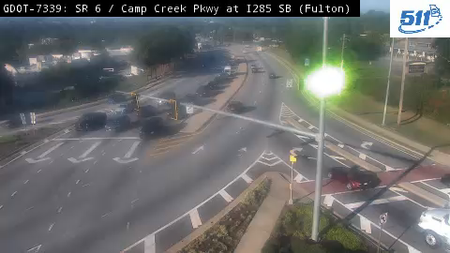 SR 6 Camp Creek Pkwy at I-285 SB live camera view
