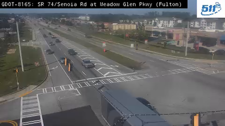 SR 74 Senoia Rd at Meadow Glen Pkwy live camera view