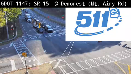 SR 15/365 at Demorest Mt Airy Rd live camera view