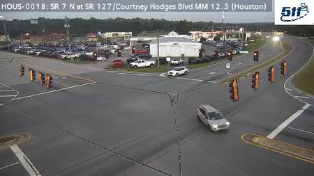 SR 7 at SR 127/Courney Hodges Blvd live camera view
