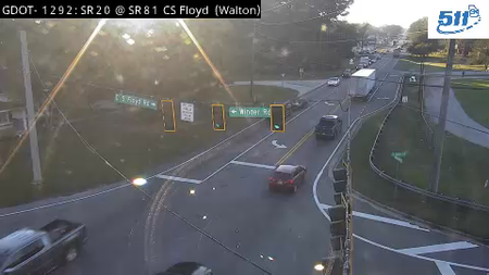 SR 20 at SR 81/CS Floyd Rd live camera view