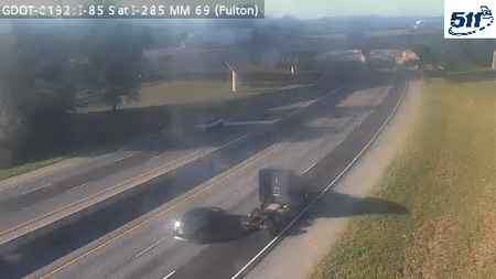 I-85 S at I-285 MM 69 live camera view