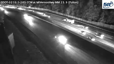 I-285 CCW at MtVernonHwy MM 23.9 live camera view