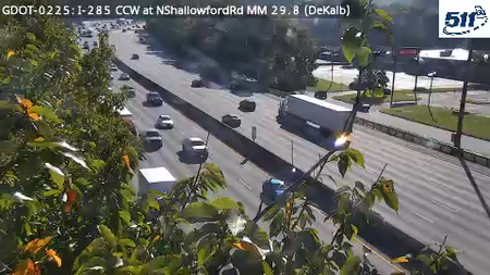 I-285 CCW at NShallowfordRd MM 29.8 live camera view