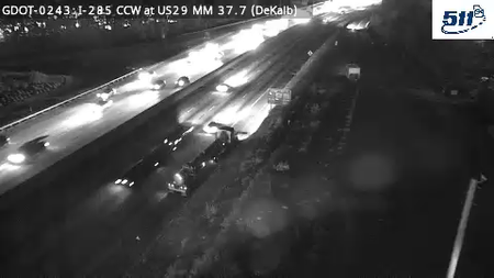 I-285 CCW at US29 MM 37.7 live camera view
