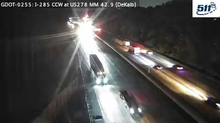 I-285 CCW at US278 MM 42.9 live camera view