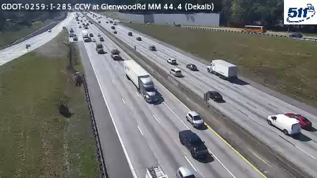 I-285 CCW at GlenwoodRd MM 44.4 live camera view